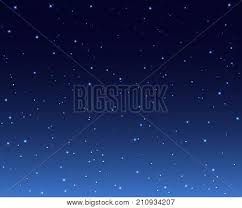 Sunbeams shine through time lapse clouds in a dark sky. Night Stars Sky Vector Photo Free Trial Bigstock