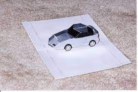 Once you are done making a set of flashcards, you simply click create set and it will create the set. Really Cool Paper Car Creative Pop Up Cards
