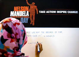 Update (july 18 2021)— theme of nelson mandela international day 2021 — last year's theme take action, inspire change highlighted the importance of governments and citizens working together to build a peaceful, sustainable and equitable world for all. Nelson Mandela International Day 18 July For Freedom Justice And Democracy