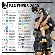 Search by team, round, date, venue and more. Penrith Panthers 2020 Nrl Draw Home And Away Fixtures Key Match Ups And Analysis Nrl