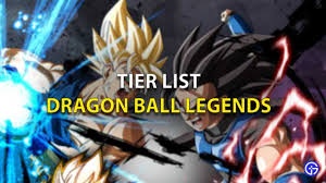 Zenkai units will assume zenkai 1 stats and lf's or legends limited units will assume 2 star stats. Dragon Ball Legends Tier List 2021 Best Characters Ranked