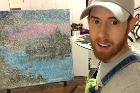 Editors/AI, Can you improve my painting for me please? Best ones will be  posted tomorrow 😅