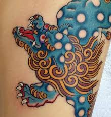 Foo Dog Tattoo By Brad Stevens From Ny Adorned My Style Tattoos Picture Dog Tattoos Foo Dog Tattoo Foo Dog Tattoo Design Foo Dog
