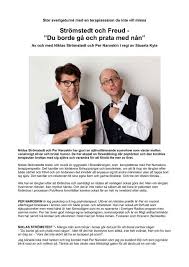 Check spelling or type a new query. Stromstedt Och Freud Du Borde Ga Och Prata Med Nan