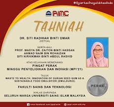 Maksud dari ucapan barakallahu fi umrik yang berarti semoga allah swt. Ucapan Tahniah Atas Pencapaian Fst Usim