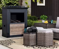 Wilson Fisher Summer Ridge Outdoor Gas Fireplace Big Lots In 2020 Outdoor Gas Fireplace Outdoor Propane Fireplace Modern Outdoor Fireplace