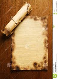 Old Blank Paper And Scroll On Wooden Table Royalty Free Stock Christmas Tree Themes Old Paper Vintage Paper