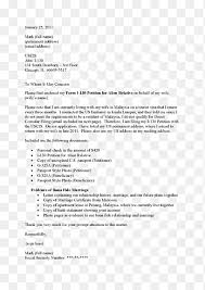 Do you know how to write a cover letter? Cover Letter Form I 130 Resume Template Template Text Png Pngegg