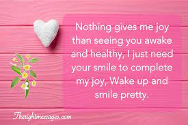 I wish i was your mirror so i could get the chance to look at you every morning. 110 Sweet Good Morning Text Messages For Her The Right Messages