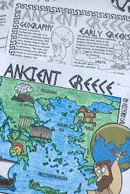 This Activity Will Help Students Better Understand The Geography Of Greece And Its Impact On Ancient Gr Ancient Greece Map Ancient World History Map Activities