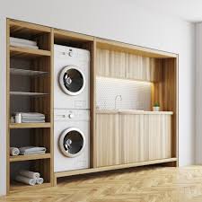 The 10 wash cycles accommodate a range of fabric types, load sizes, and soil levels, while the stacked design fits in small laundry rooms. Tricks To Stacking Any Washer Dryer To Save Space Apartment Therapy