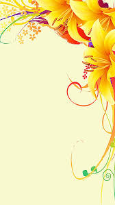 Yellow Flowers Border Background Flower Background Images Flower Background Wallpaper Flower Backgrounds