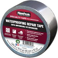 Nashua Tape 1 89 In X 10 9 Yd Waterproofing Repair Tape 1207802 The Home Depot Foil Tape Repair Tape Nashua Tape