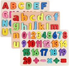 Numerology is the pseudoscientific belief in a divine or mystical relationship between a number and one or more coinciding events. Goodluck Baybee Big Small Abcd Alphabet Numbers Puzzle Wooden Board Educational Toy For Kids Big Small Abcd Alphabet Numbers Puzzle Wooden Board Educational Toy For Kids Shop For