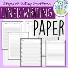 Animals border paper with various animals, insects & birds, as well as some animal patterns. Lined Paper With Borders Worksheets Teaching Resources Tpt