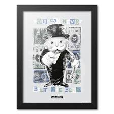 The purpose is to avoid the using of paper money or electronic bankers and use your device as your. Monopoly You Can Never Beat The Bank Gerahmte Poster Bilder Kaufen Bei Europosters