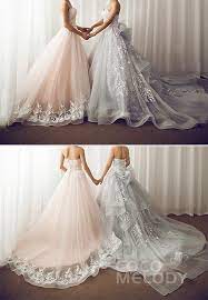 Girl Gang Goals Wearing The Dream Gown With Your Best Friend Together Weddingdresses Brida Wedding Dresses Online Wedding Dress Inexpensive Wedding Gown