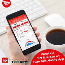 Tune talk provides customers with the best mobile services and products at the most affordable rates to keep people connected. Tune Talk S Tweet With The Tune Talk Mobile App You Can Do So Much More With Just A Click Purchase Your Tune Talk Sim Card On The Tune Talk App And