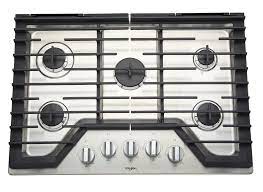 Remove the burner coils from the stove top before raising the top if you have an open coil stove. Whirlpool Wcg77us0hs Cooktop Consumer Reports