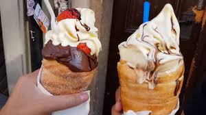 Chimney Cake Trdelnik Czech Republic Prague Youtube