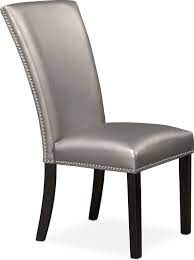 artemis side chair gray value city furniture and mattresses grey upholstered dining chairs leather dining room chairs gray dining chairs