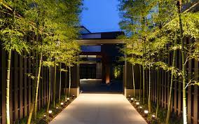 This garden uses black bamboo fencing rolls and large diameter bamboo poles. 10 Bamboo Landscaping Ideas Garden Lovers Club