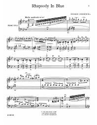 George Gershwin Rhapsody In Blue Full Version Sheet Music Notes Chords In 2021 Sheet Music Sheet Music Notes Gershwin