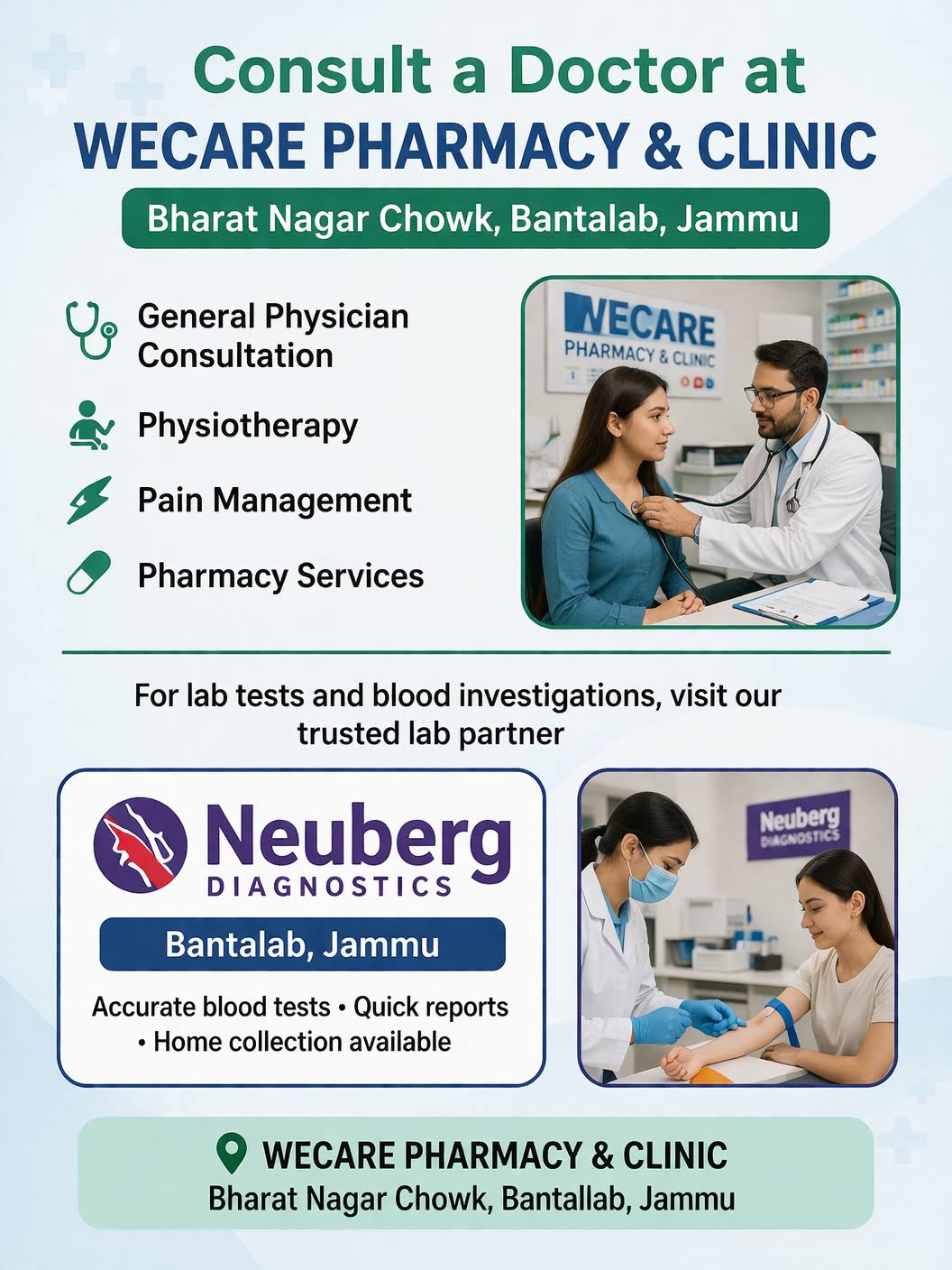 Doctors available at wecare pharmacy & clinic product image
