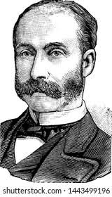 Henry Petty-fitzmaurice Vintage Engraved Illustration Stock Vector (Royalty  Free) 1443499196