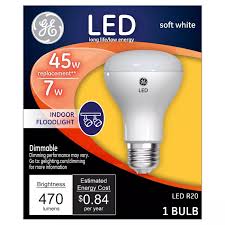 General Electric 45w R20 Short Neck Led Light Bulb White Light Bulb Led Light Bulb Bulb