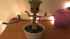 Solar Powered Dancing Groot Youtube