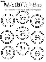 Icanread.com < back pete the cat activities pete the cat and his four groovy buttons: Pete The Cat Color Sight Words Pete The Cat Groovy Buttons This Can Be Used From Prek K Can Be Used As A F Pete The Cat Pete The Cats Pete The