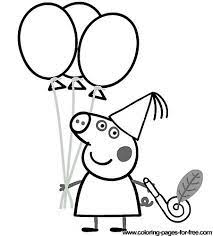 One of the most popular series among preschoolers who also has a positive value is peppa pig. Ice Cream Happy Birthday Peppa Pig Coloring Pages Coloring And Drawing