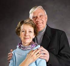 An Old Couple Portrait Painting Created By Oilpixel Contact Us For Creating Such An Amazing Older Couple Photography Older Couple Poses Old Couple Photography