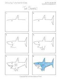 learn how to draw a shark in this easy step by step tutorial shark drawing easy toddler drawing shark drawing