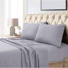 Deep pocket sheets fit deep pocket 14 inch and 16 inch mattresses. Queen 800 Thread Count Extra Deep Pocket Sateen Sheet Set Gray Tribeca Living Target