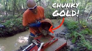 Chunky Gold Prospecting With A Trommel And A New Sluice Youtube