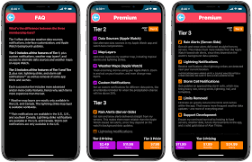 A severe thunderstorm warning (same code: Carrot Weather Enables Notifications For Storm Cells Precipitation Lightning Strikes Government Alerts And More Macstories