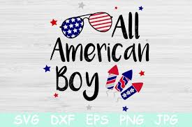 Download All American Boy 4th Of July Graphic By Tiffscraftycreations Creative Fabrica PSD Mockup Templates