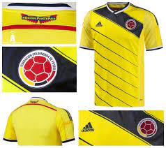 Colombia Uniforme 1 Sports Jersey Sports World Cup