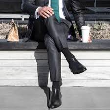 Mens Black Leather Chelsea Boots Cobb London Uk