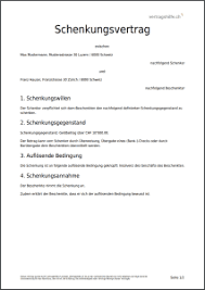 Maybe you would like to learn more about one of these? Schenkungsvertrag Schweiz Kostenlos Online Erstellen