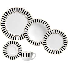 Aparelho De Jantar Porto Brasil 30 Pecas Classic Branco Preto E Amarelo Ouro Aparelhos De Jantar Aparelho De Jantar Preto Porto Brasil Ceramica Com um aparelho diferentão deste, toda refeição vai ser digna de foto para postar no stories. aparelho de jantar porto brasil 30