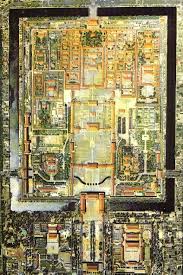 Bird S Eye View Of The Forbidden City Palace Museum In Beijing China Showing The Moat F Chinese Architecture Ancient Chinese Architecture Asian Architecture