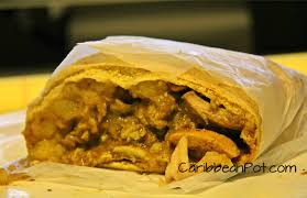 Add the seasoned chicken to the hot pot and turn pieces to evenly coat the chicken with the curry mixture. Caribbean Pot Lunch Courtesy Of My Sister Curry Chicken And Potato Roti Recipes Caribbeanpot Com Facebook