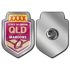 Nrl state of origin rugby 2021 tv shows live streaming. Queensland State Of Origin Nrl Team Logo Lapel Pin Metal Badge 9314783395118 Ebay
