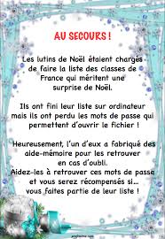 Escape Game Noel Ce2 Cm1 Cm2 Une Activite De Noel Que Les Eleves Et Les Collegues Adorent Bien Plus Qu Un Jeu A Faire En Fin De Periode Cm1