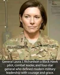 🇺🇸✨Incredibly proud that General Laura Richardson has been named one of  America's Best Leaders! A decades-long U.S. Army helicopter pilot and the  first woman to lead U.S. Southern Command, General Richardson now