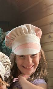 Vintage Feed Sack Cap