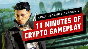 We are sharing crypto skins, gender, abilities, passive and tips & tricks. 11 Minutes Of Crypto Gameplay Apex Legends Season 3 Youtube